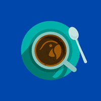 Good Morning Coffee GIF by ROBINSON – Share the moment