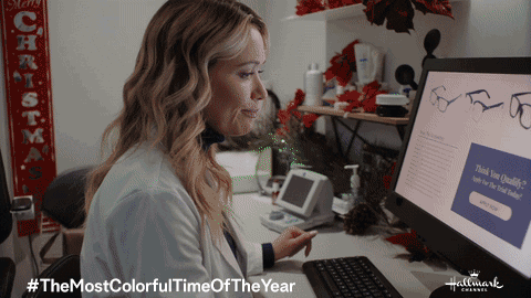 Online Shopping Countdown To Christmas GIF by Hallmark Channel