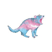 Tasmanian Devil Pride Sticker