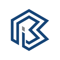 bbilogistics fun logo work blue Sticker