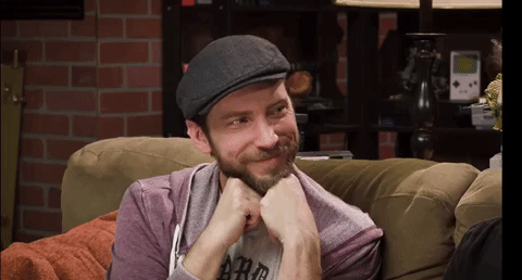 troy baker heart eyes GIF