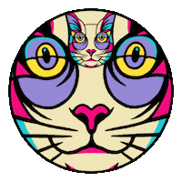 electric catnip Sticker