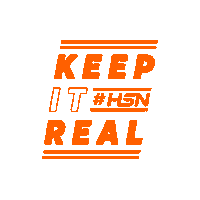 fitness keep it real Sticker by HSN