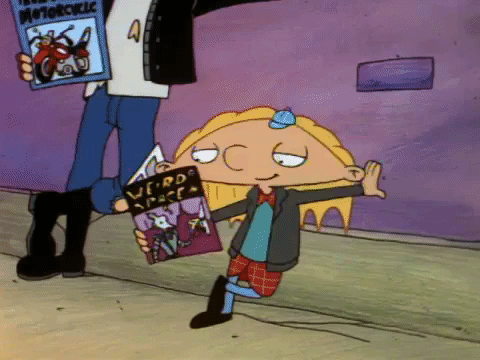 hey arnold nickelodeon GIF