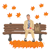Tom Hanks Forrest Sticker