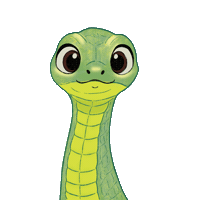 Snake Kiss Sticker