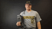 Lights Camera Action Thumbs Up GIF by Milwaukee Panthers