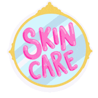 Skincare Glowing Sticker