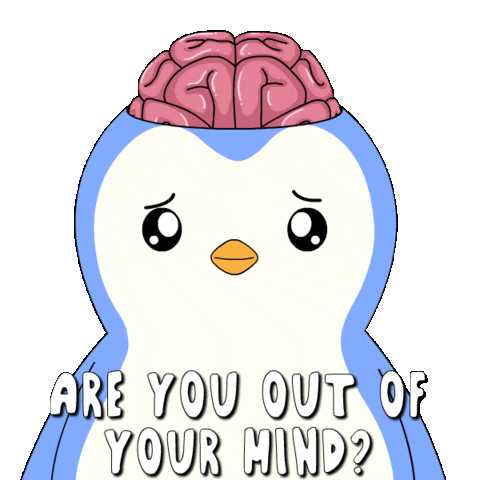 Whats Happening What Sticker by Pudgy Penguins