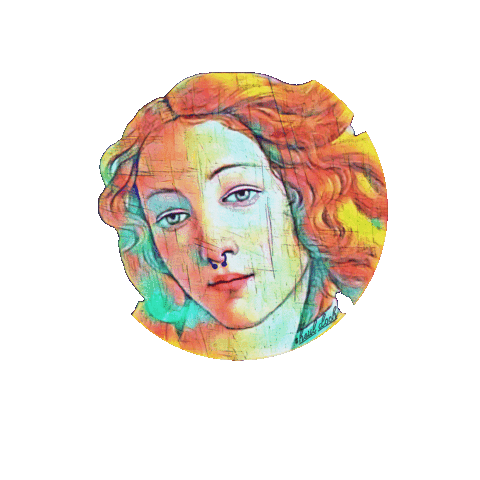 Disco Piercing Sticker by Piercingstudio heul doch