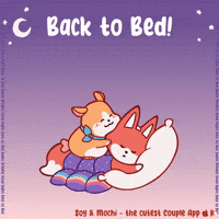 Im Up Good Night GIF by SoyandMochi