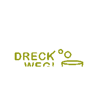 Clean-Up Sticker by DRECK WEG e.V.