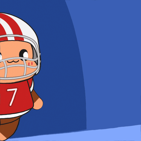 Lets Go Football GIF by Chimpers