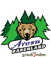 ArosaSwiss arosa graubuenden arosalenzerheide bearmountains Sticker