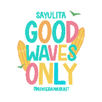 Beach Surf Sticker by Riviera Nayarit