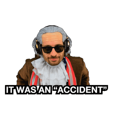 Cover Up Whoops Sticker