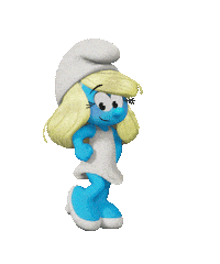 Rihanna Smurf Sticker by Smurfs Movie