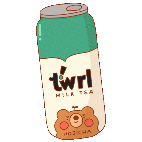 TWRLmilktea giphyupload drink tea drinks Sticker