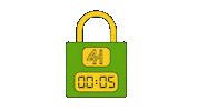 Timer Sticker by VierHoogLeisure