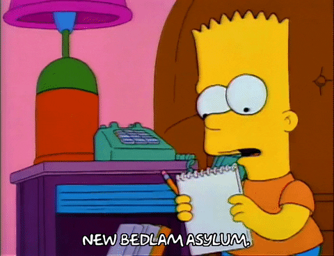 Season 3 Writing GIF by The Simpsons
