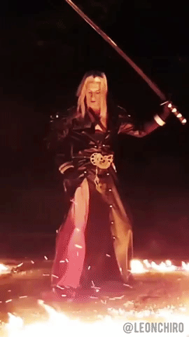 cosplay sephiroth GIF