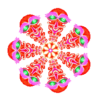 Green And Red Spinning Sticker by daisy maize