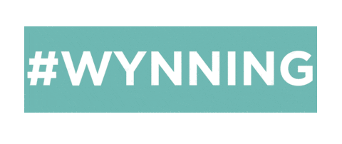 wynn wynning Sticker by Kelly Wynne