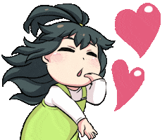 Heart Kiss Sticker by Jin