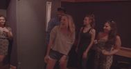 margot robbie laughing GIF by Antoniette Costa