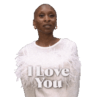 I Love You Ily Sticker by Cynthia Erivo