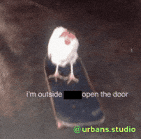 Reaction Image Im Outside GIF