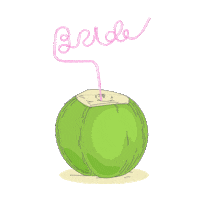 seaairuh bride coconut ps bridal Sticker