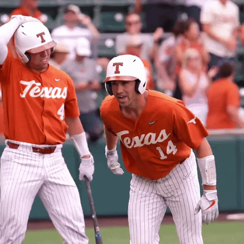 Baseball Austin GIF by Texas Longhorns
