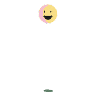 happy good vibes Sticker by Thoka Maer