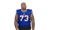Dion Dawkins Football Sticker by Buffalo Bills