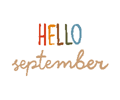 Happy September Sticker