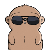 Reassuring Thank Goodness Sticker by Fugz Official