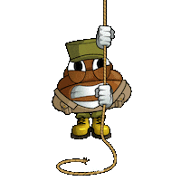 Training Farting Sticker by Hugo.fm