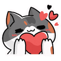 Cat Love Sticker