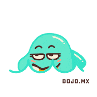 dojostudiomx eating eat comida dolphin Sticker