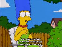 happy marge simpson GIF