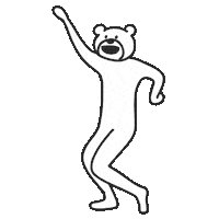happy dance Sticker by takadabear