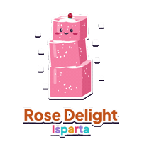Turkish Delight Pink Sticker by Antalya City Guide