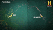 map flight GIF by History UK