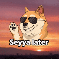 Shiba Inu Goodbye GIF by Doge Pound