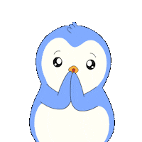 No Way Wow Sticker by Pudgy Penguins