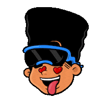90S Kid Sticker by OMGthe90s