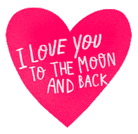 I Love You Heart Sticker