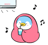 Penguin Sticker by Miniso Canada
