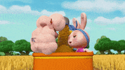 summerandtodd summer betty farm life harvester GIF